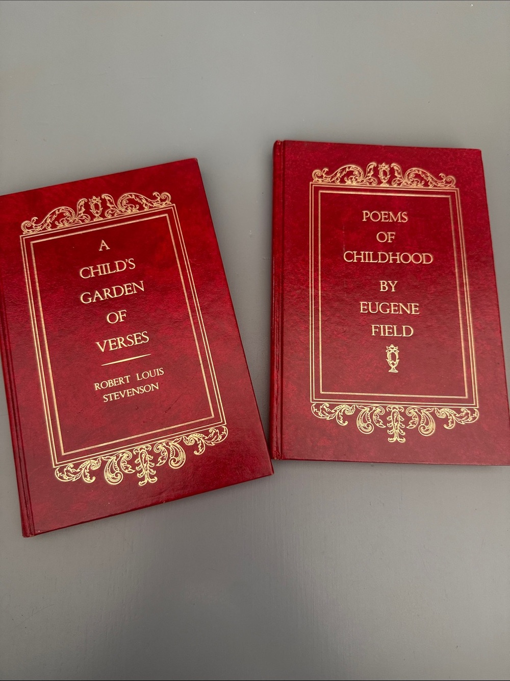 Set of Vintage Childrens Poetry Books